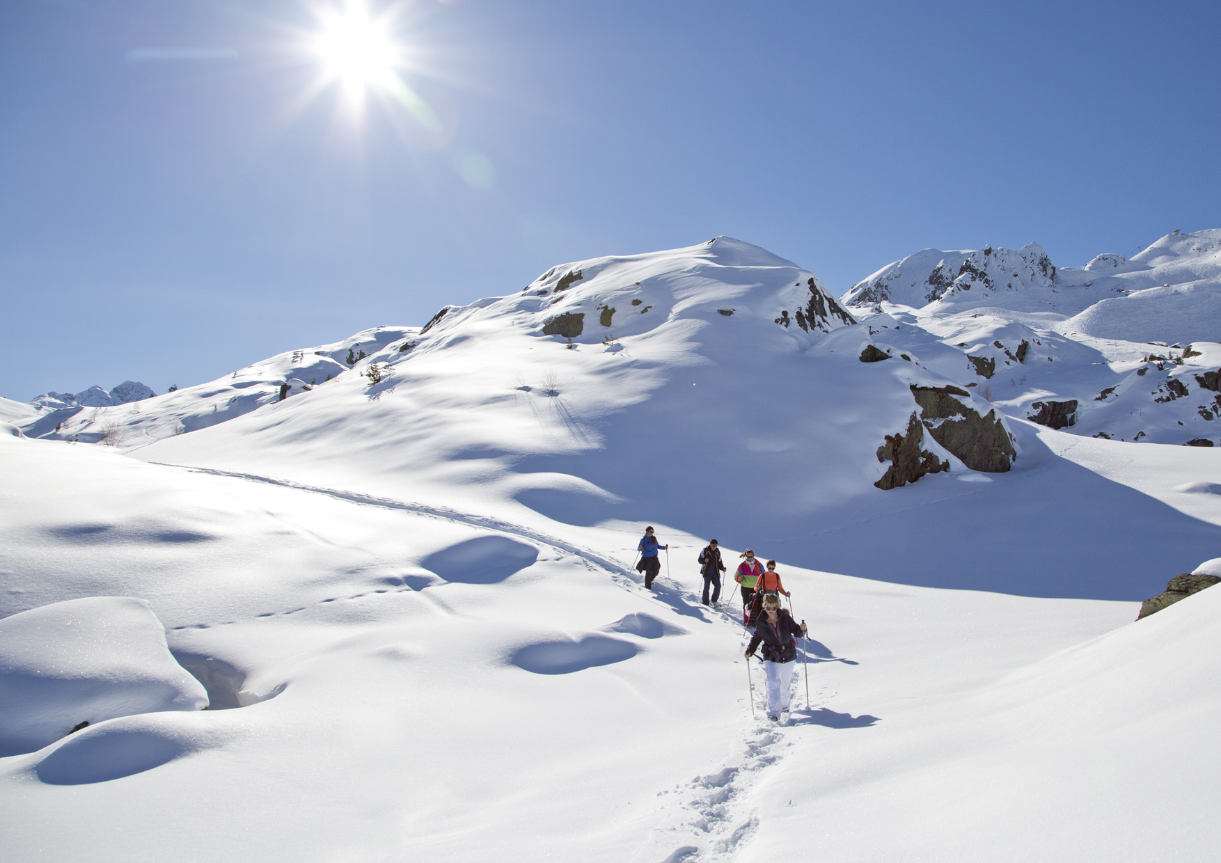 randonneurs raquettes