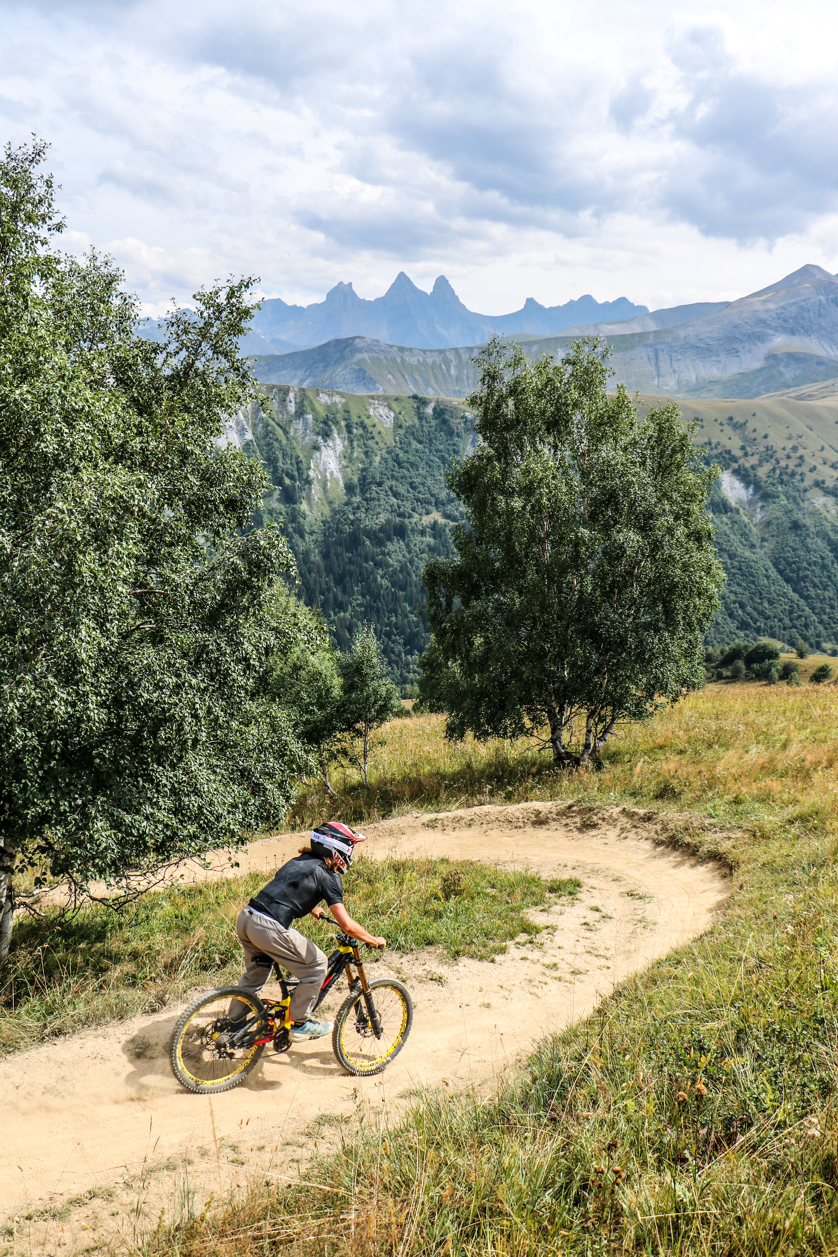 VTT de descente à Saint Sorlin d'Arves