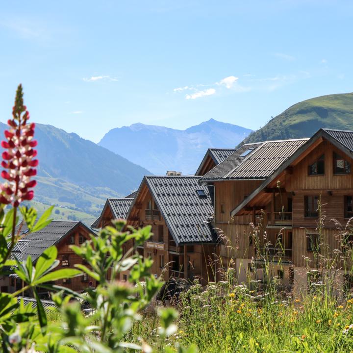 Résidences de tourisme en été