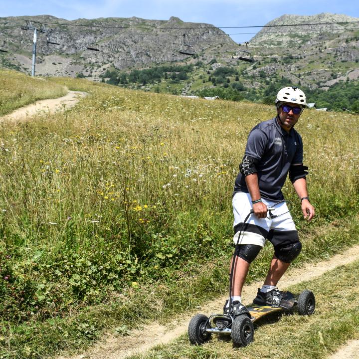 Mountainboard à Saint Sorlin d'Arves
