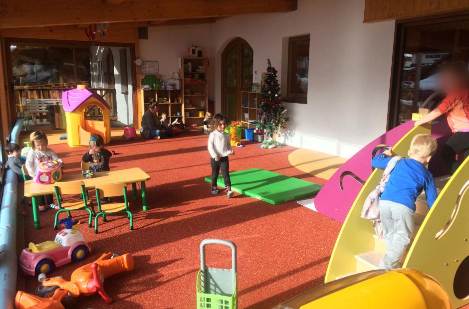 Enfants à la Garderie les Petits Diables