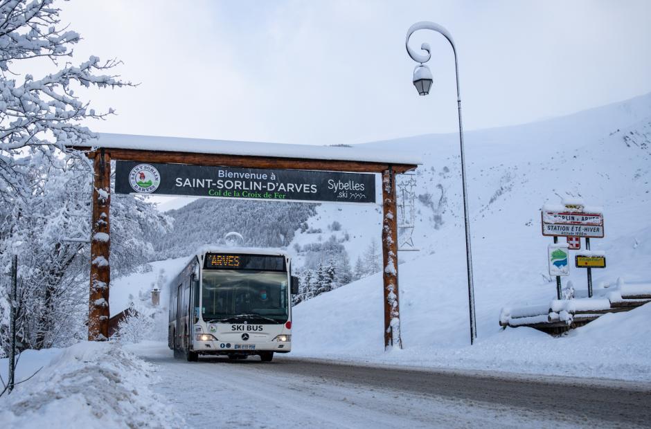 navette Saint Sorlin d'Arves hiver