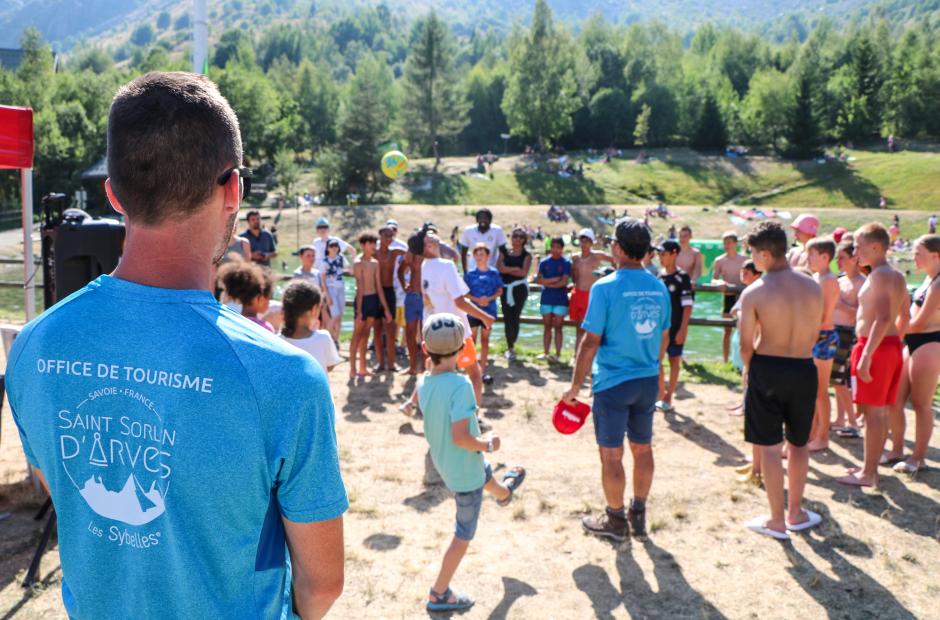Saint Sorlin d'Arves animation plan d'eau recrutement