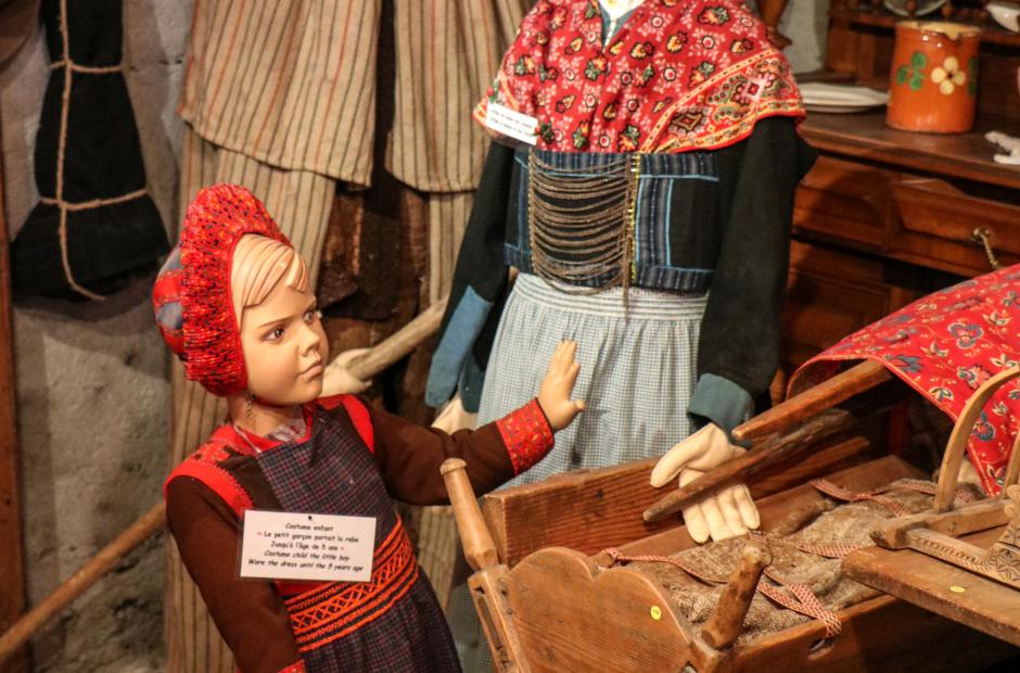 Exposition au Musée de la vie d'autrefois à Saint Sorlin d'Arves