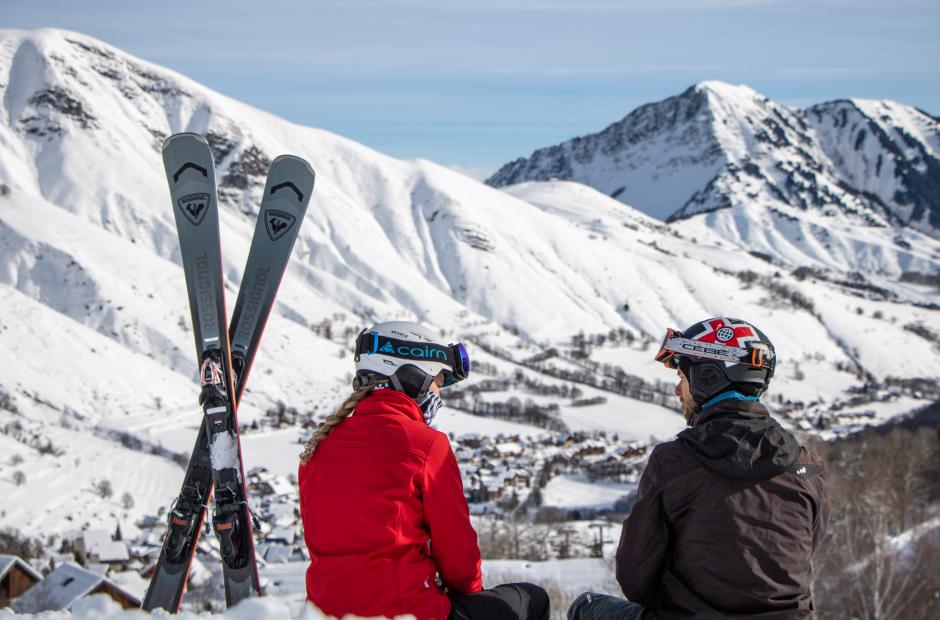 Shooting sur les pistes