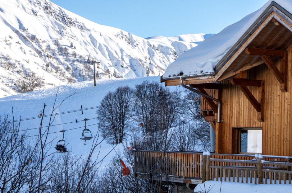 Hébergement enneigé