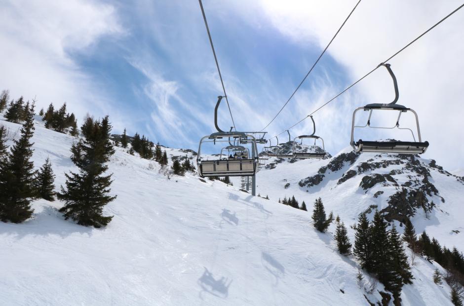 Télésiège Les Perrons à Saint Sorlin d'Arves - Les Sybelles