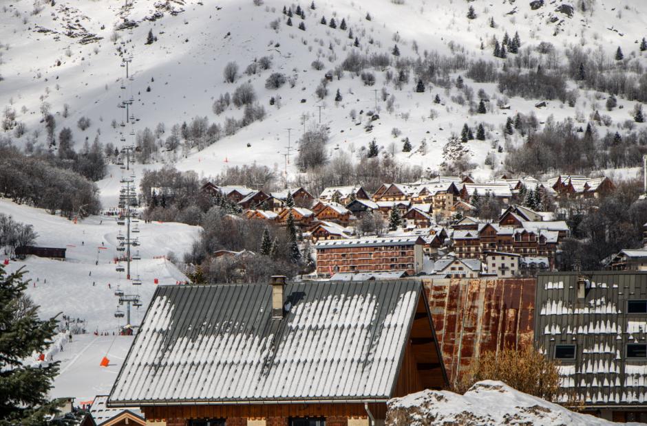 Village enneigé