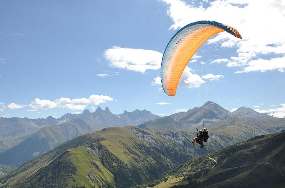Parapente - Parapente vue Aiguilles d'Arves