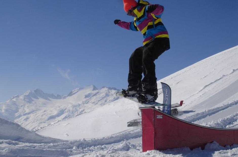Free style snowpark - les Sybelles - Free style snowpark - les Sybelles