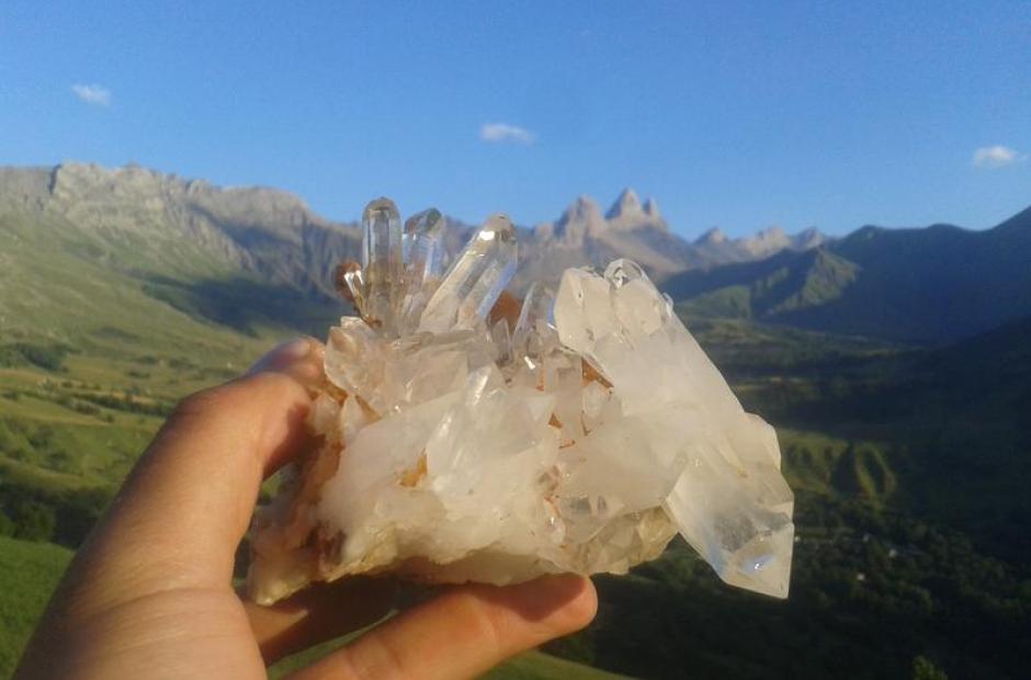 Chasse aux cristaux -