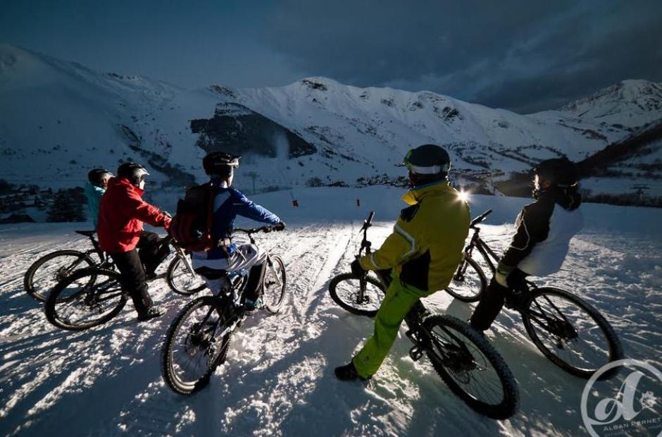 VTT sur neige -