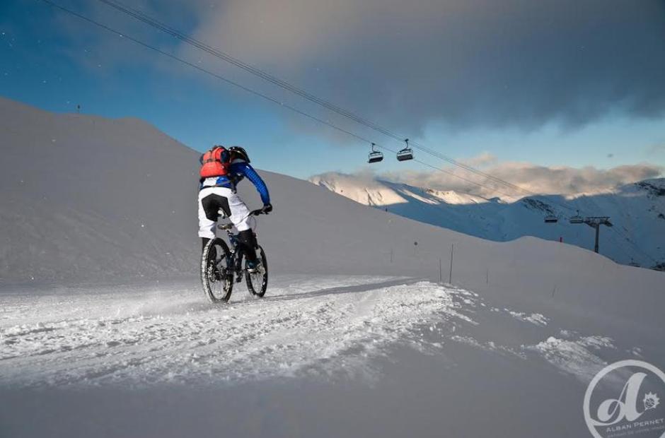 VTT sur neige -