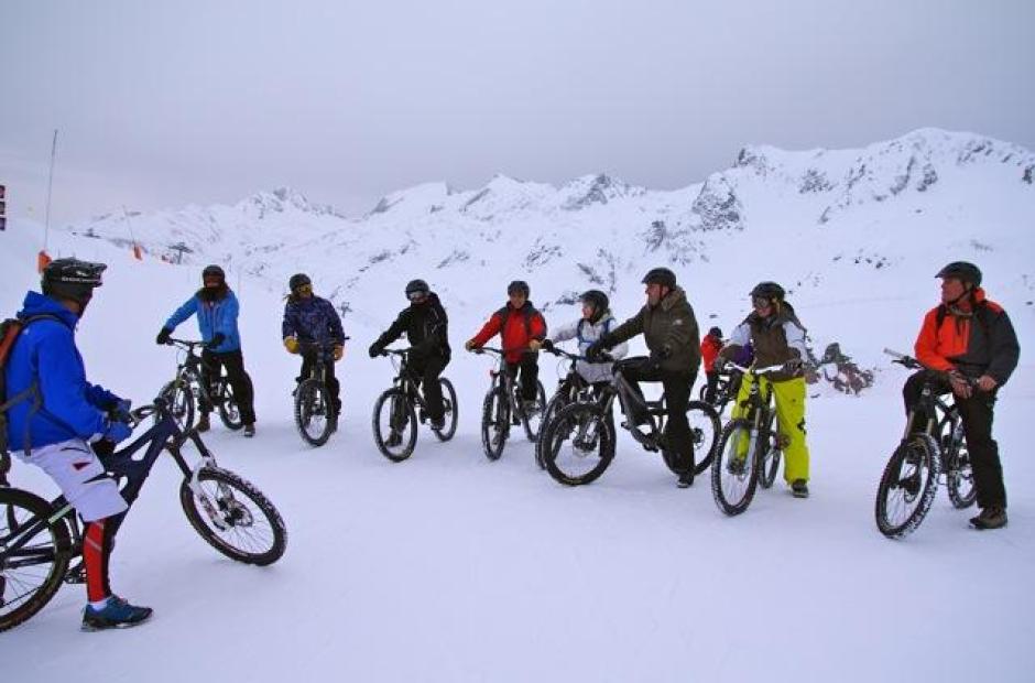 VTT sur neige -