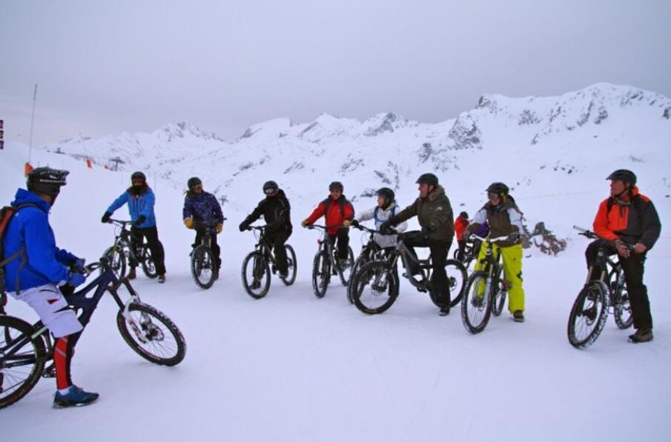 VTT sur neige - VTT sur neige