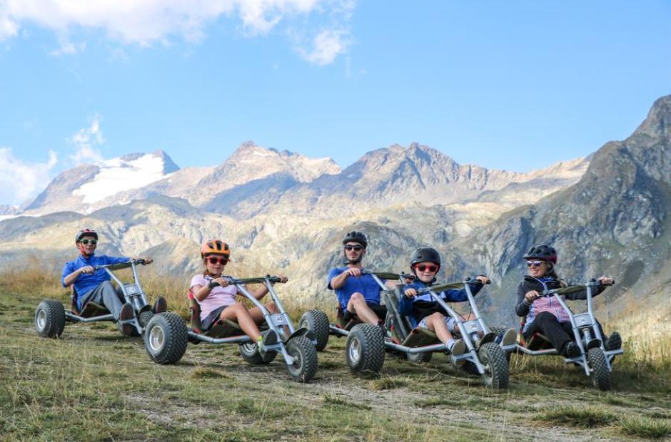 Mountain Kart à Saint Sorlin d'Arves -