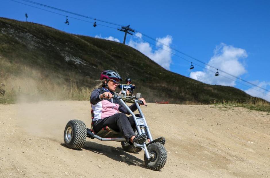 Mountain Kart à Saint Sorlin d'Arves -