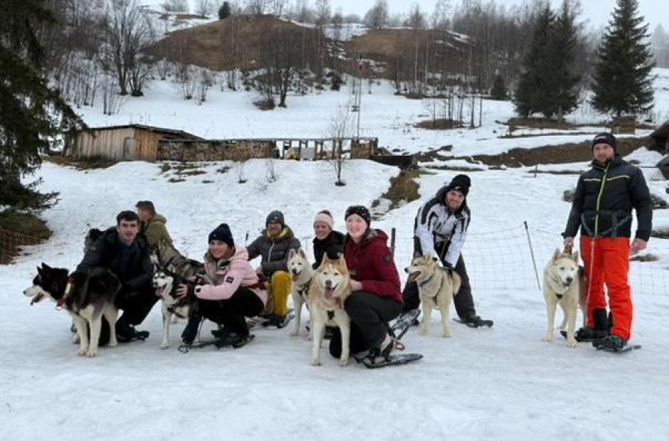 Cani-raquette nocturne - Sortie hiver