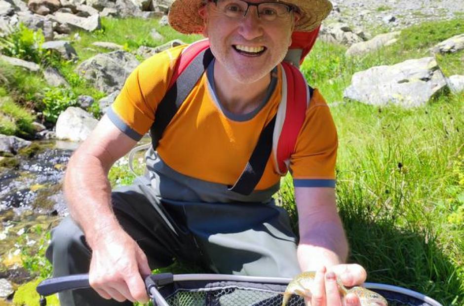 Pêche en montagne tous niveaux avec un moniteur guide