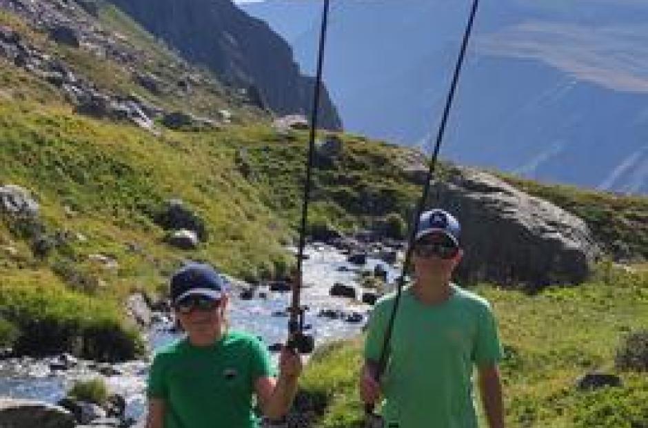 Pêche en montagne tous niveaux avec un moniteur guide