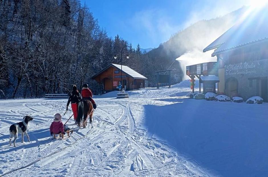 Balade à poney, Poney-luge &amp; Ski-poney -