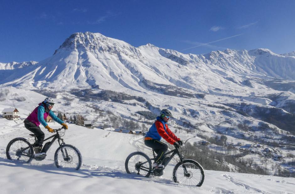 VTT électrique sur neige - VTT électrique sur neige VTT électrique sur neige - VTT électrique sur neige
