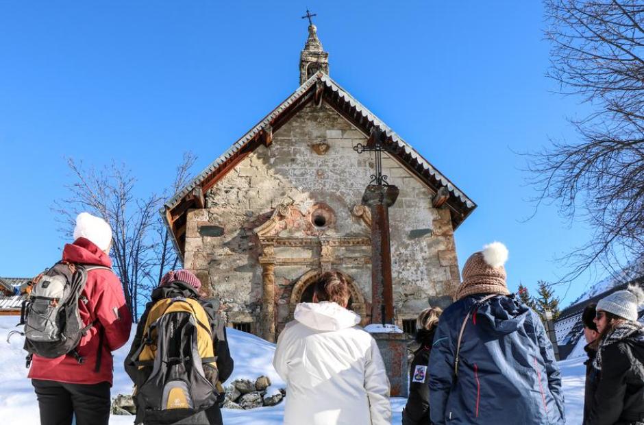 Balade patrimoine - Chapelle Saint Joseph - visuel hiver