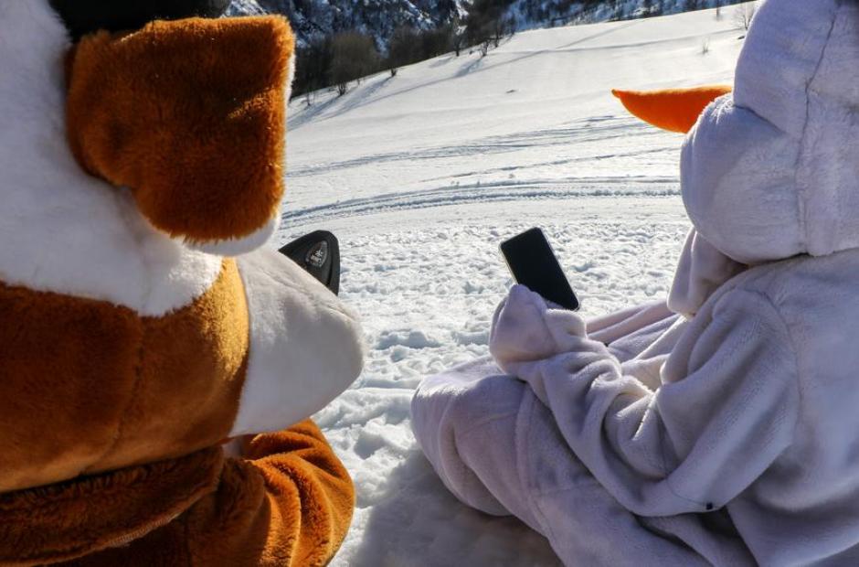 Wifi - Smartphone mascottes