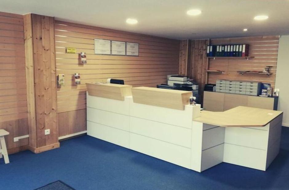 Agence immobilière Mont Blanc - Agence vue intérieure