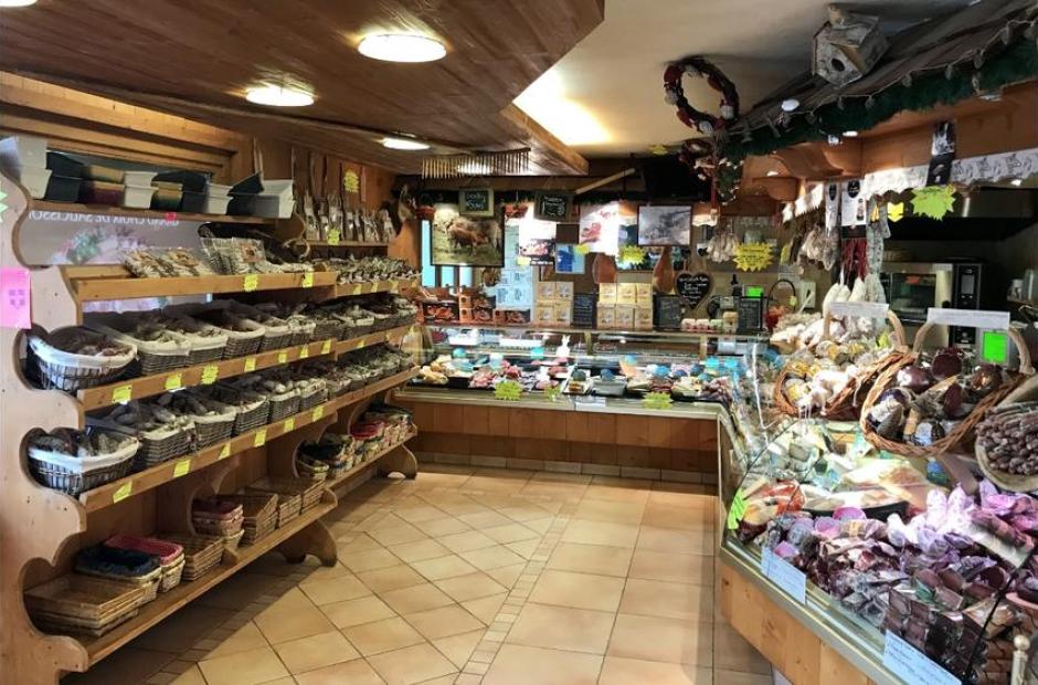 Boucherie David - Vue intérieure
