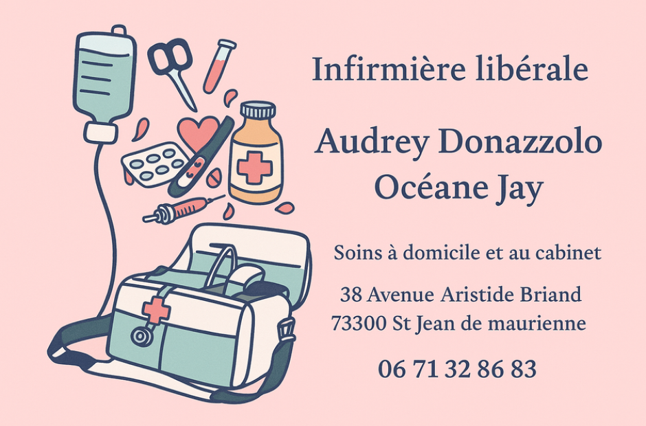 Cabinet d'infirmières libérales - Carte de visite