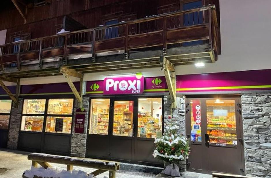 Proxi super extérieur - vue Proxi Super extérieur