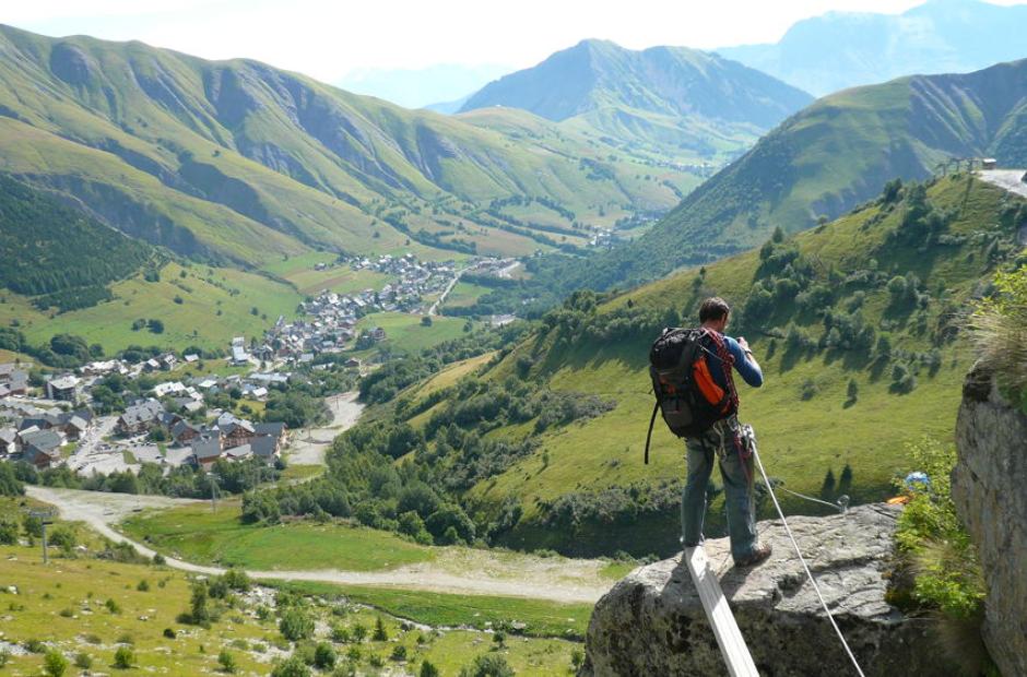 via ferrata de comborsiere - via ferrata de comborsiere