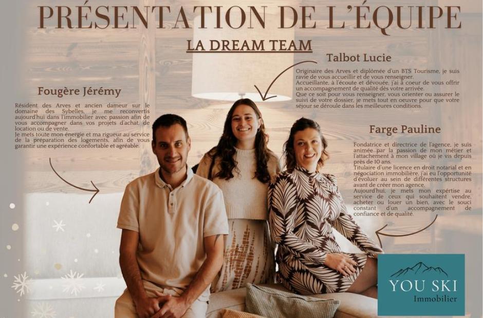 You ski Immobilier - Présentation équipe
