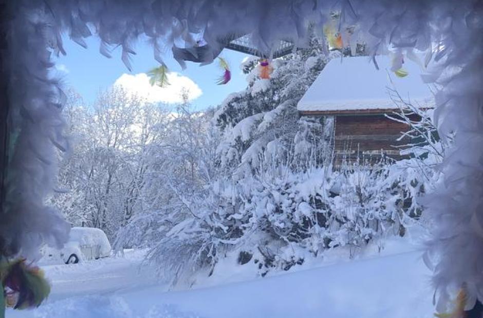 Massages ayurvédiques - Vue extérieure hiver