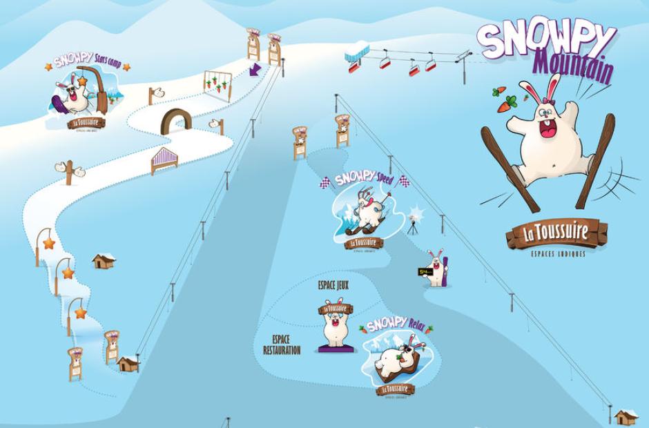 Zone ludique Snowpy Mountain - Zone ludique Snowpy Mountain