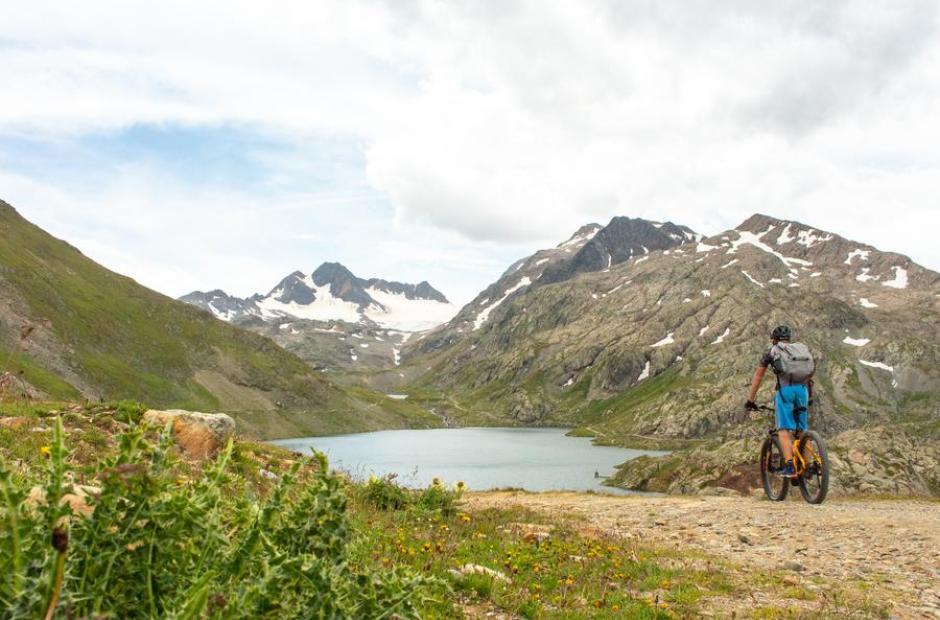 VTT - VTT face au Glacier