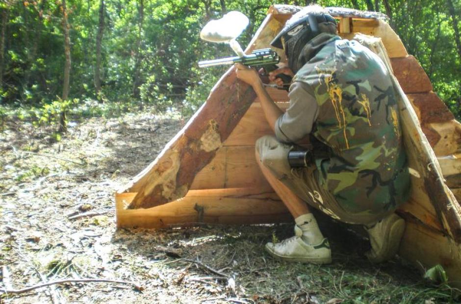 Paintball - Joueur de paintball