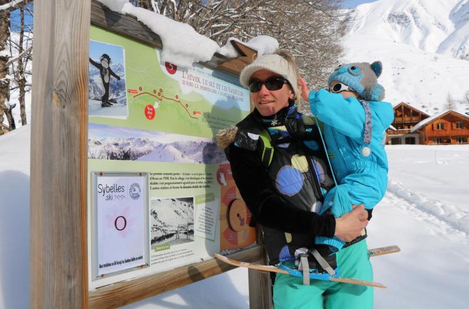 Sentier de Sorlinette - Visuel en hiver