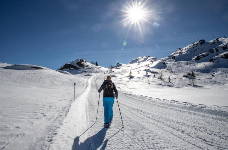 Itinéraires en altitude - Piste raquettes La Balme