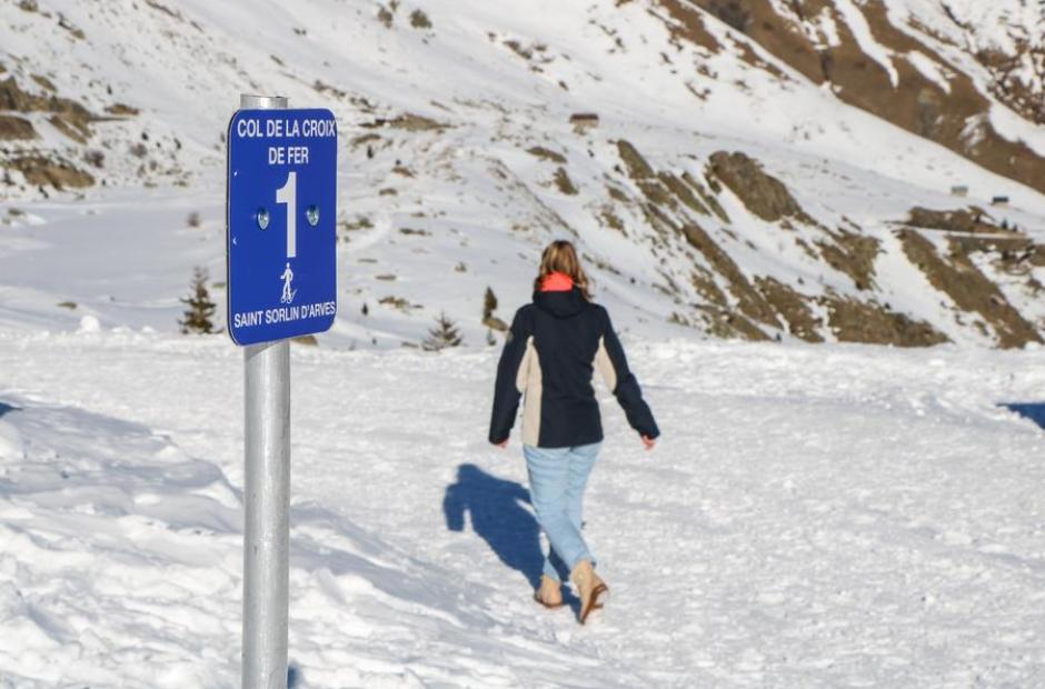 Raquettes Col de la Croix de Fer - Raquettes Col de la Croix de Fer Raquettes Col de la Croix de Fer - Raquettes Col de la Croix de Fer