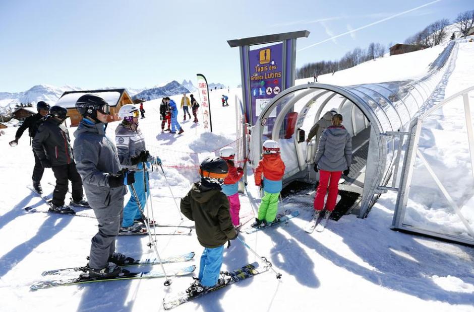 Espace Gliss les Lutins - Tapis roulant couvert