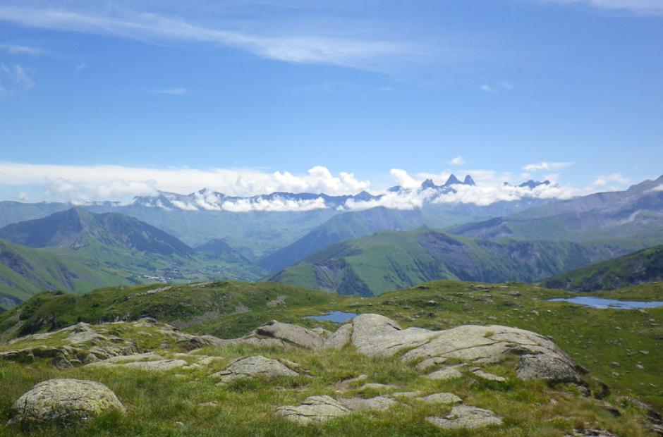 Vue depuis le Col de la Croix de Fer