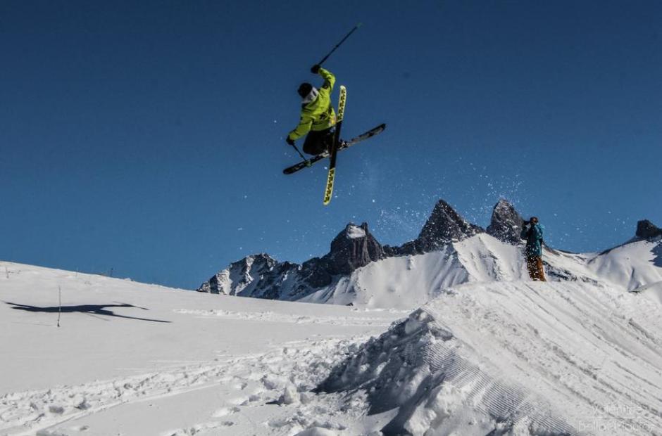 Jacky Chaud - freestyle contest_Saint-Sorlin-d'Arves - Freestyle contest
