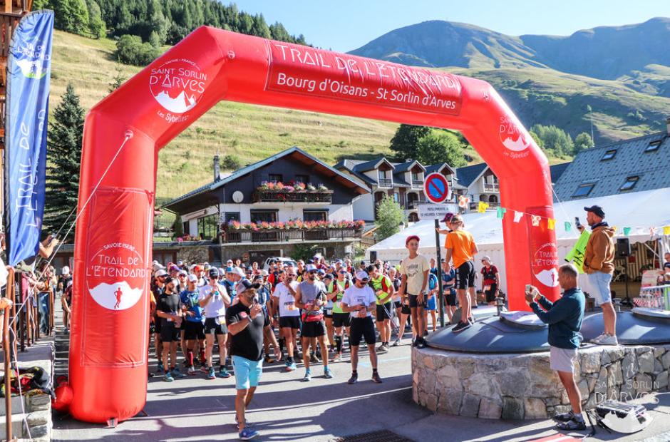 Départ du Trail de l'Étendard - OT SSA