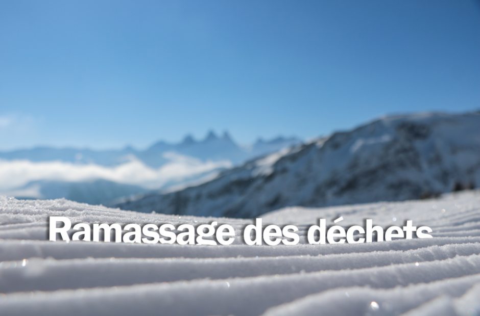 "Ramassage des déchets" et Aiguilles d'Arves - "Ramassage des déchets" et Aiguilles d'Arves