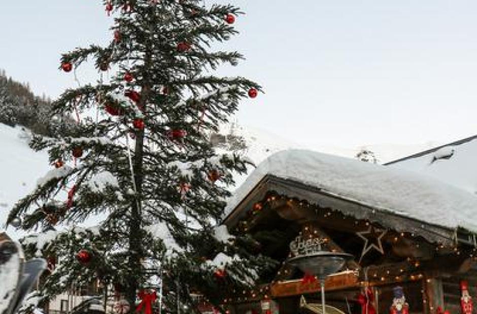 Village du Père Noël_Saint-Sorlin-d'Arves - Sapin de Noël