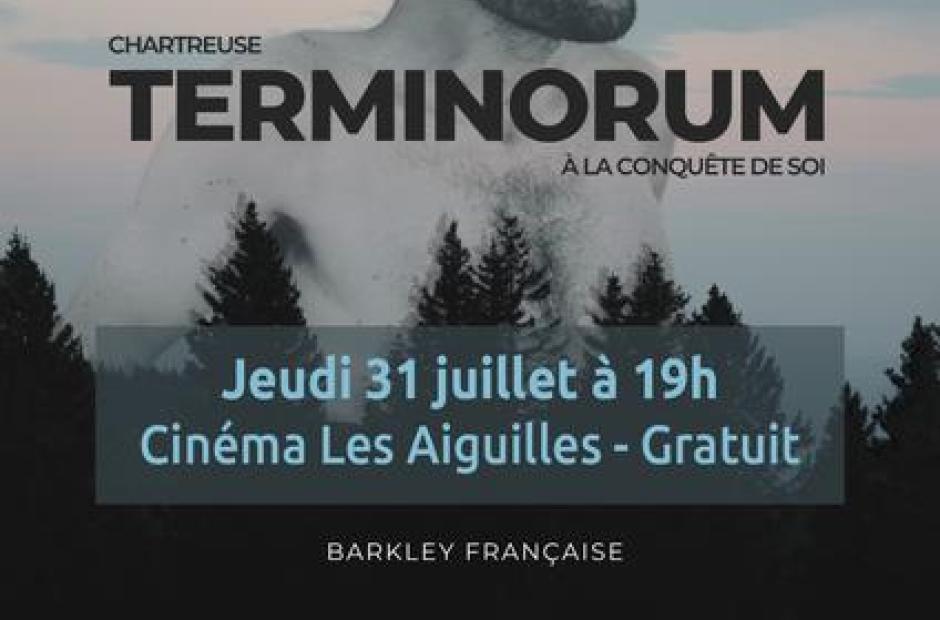 Ciné débat trail_Saint-Sorlin-d'Arves - Affiche Chartreuse Terminorum