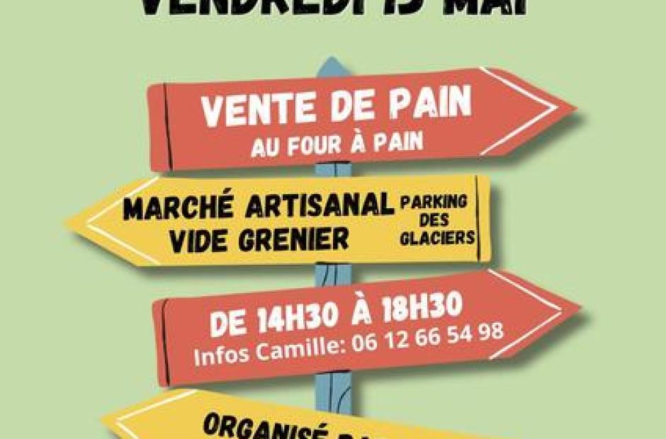 Four en fête_Saint-Sorlin-d'Arves - Affiche "Four en fête"