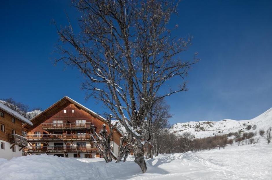 Le Hameau de l'Alpage Vacancéole - Vue extérieure Hiver Le Hameau de l'Alpage Vacancéole - Vue extérieure Hiver
